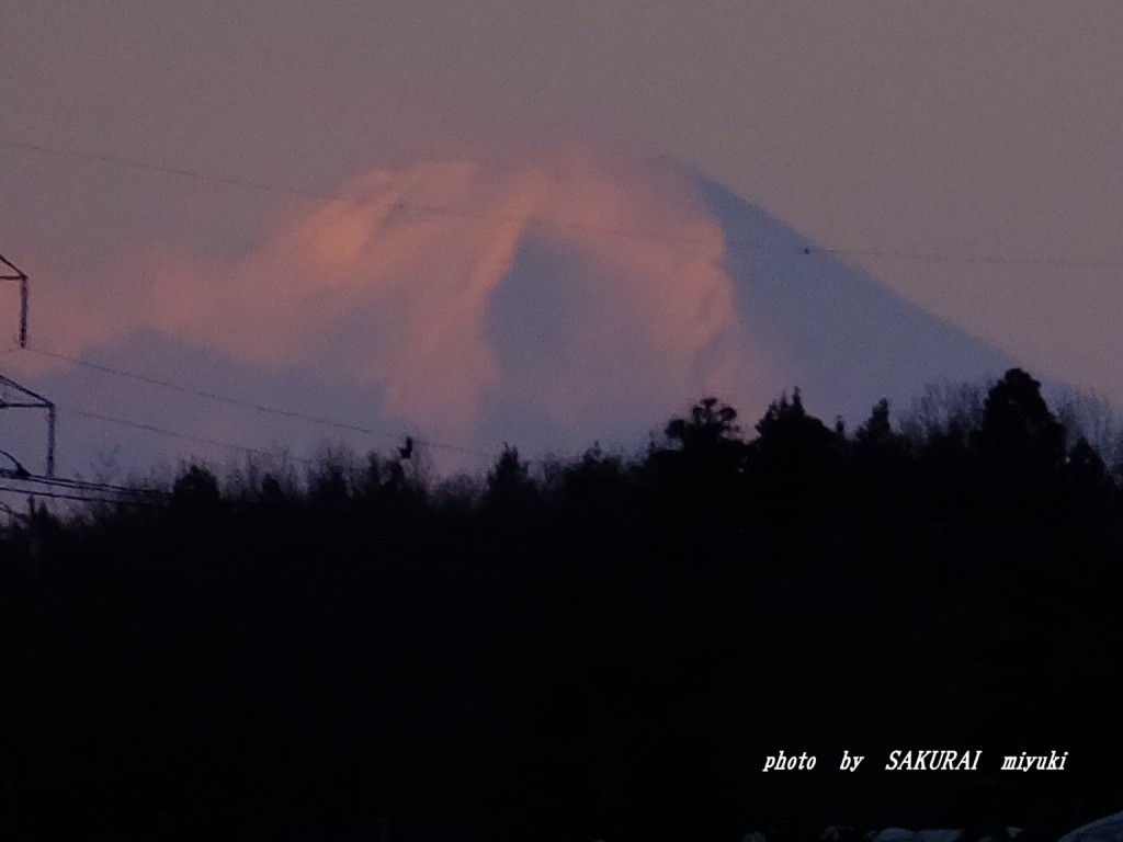 富士山　　2016.1．19