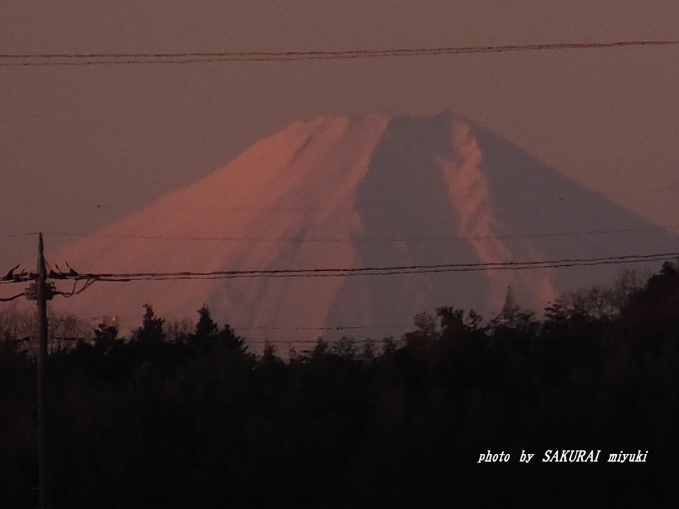 富士山　2014.12．23