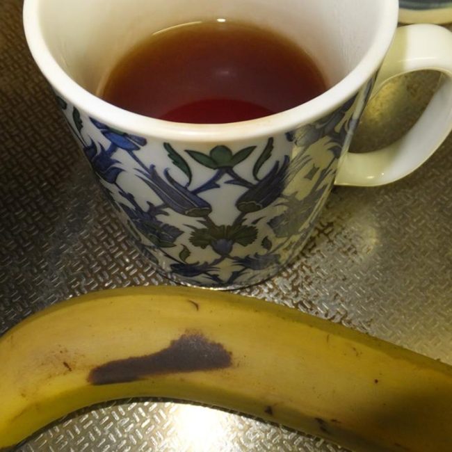 バナナと紅茶　2015.1．10