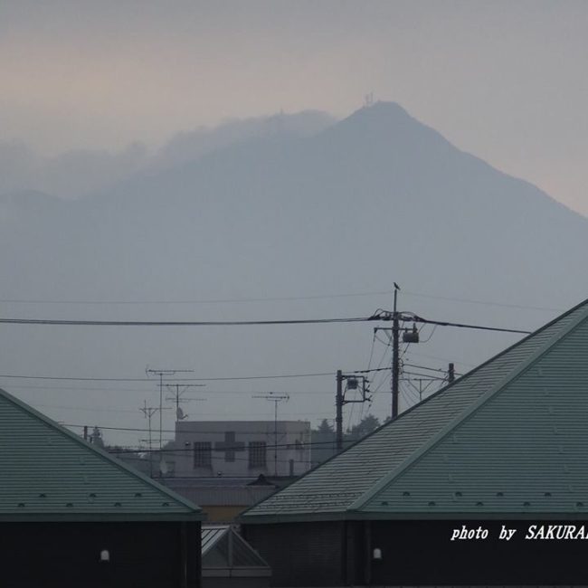 今朝の筑波山　2014.9．17