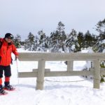 長野県志賀高原焼額山にスノーシューで登ったら　スキー場はスノーシュー禁止だった　2018.2．28